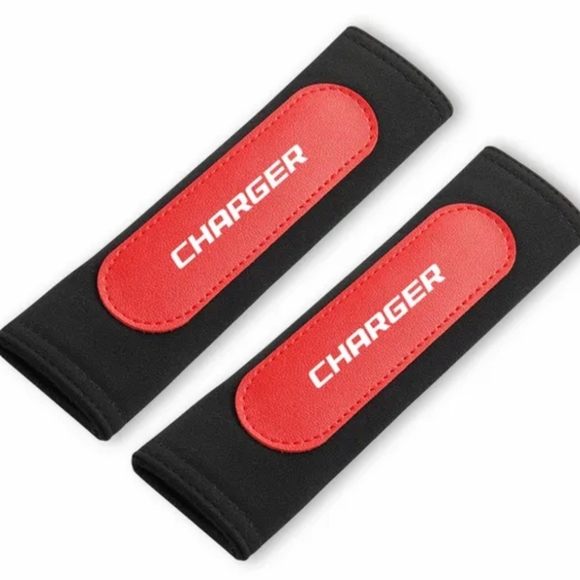 2 new Dodge Charger car seat belt pads - Picture 2 of 4